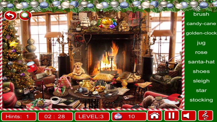 Hidden Objects:Christmas Fun screenshot-3