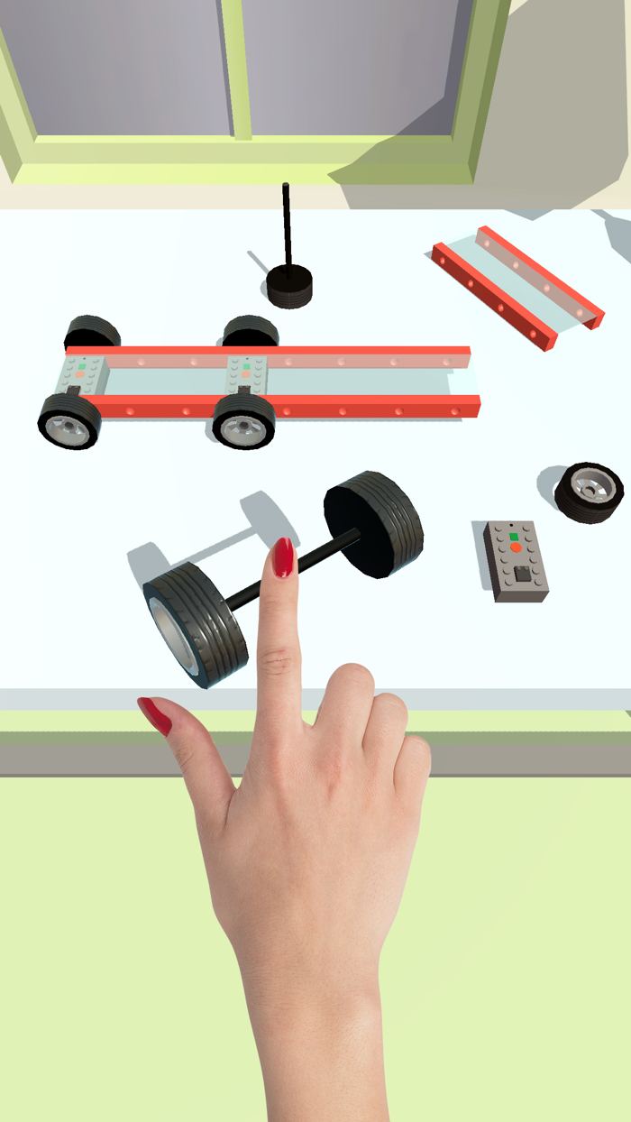 Build Car  Cross Puzzle Game