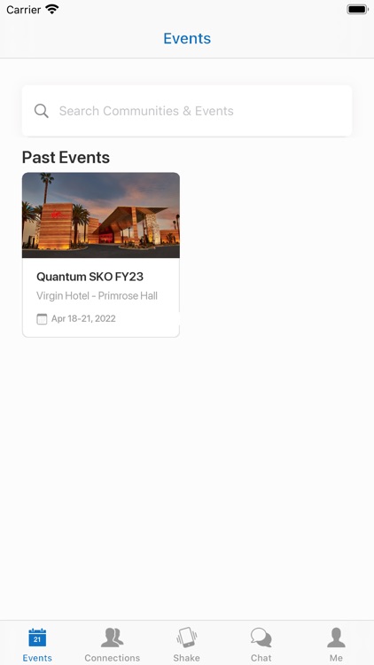 Quantum Event App