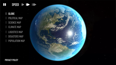 互动地球模型3D：地球仪和卫星地图