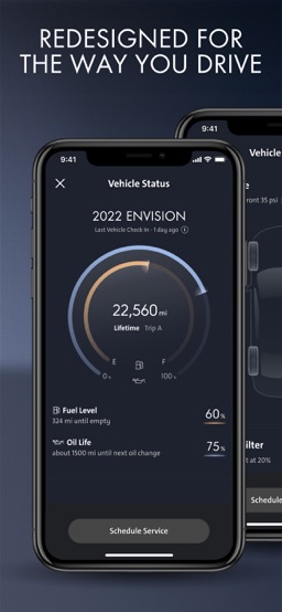 myBuick app screenshot