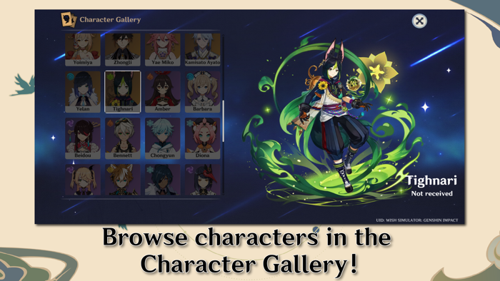 Wish Simulator Genshin Impact