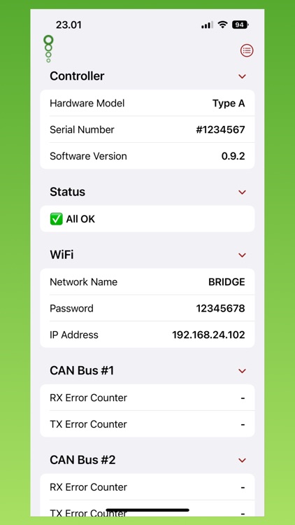 Controller Diagnostics