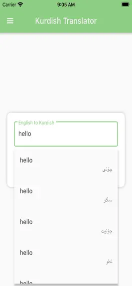 Game screenshot Kurdish Translator By Kakas apk