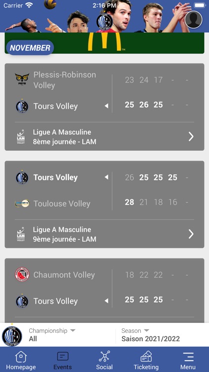 Tours Volley-Ball