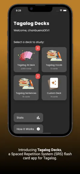 Game screenshot Tagalog Decks mod apk