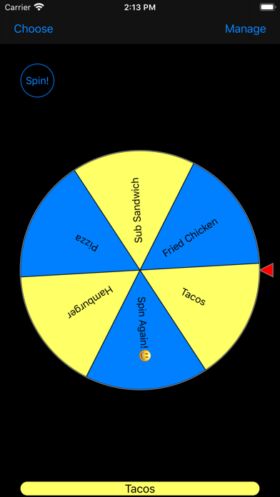 How to cancel & delete Wheel of Lunchiness from iphone & ipad 1