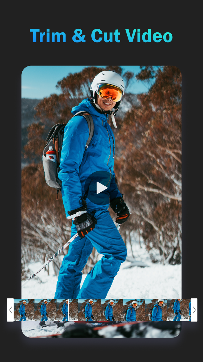 Video trim  cut - video crop