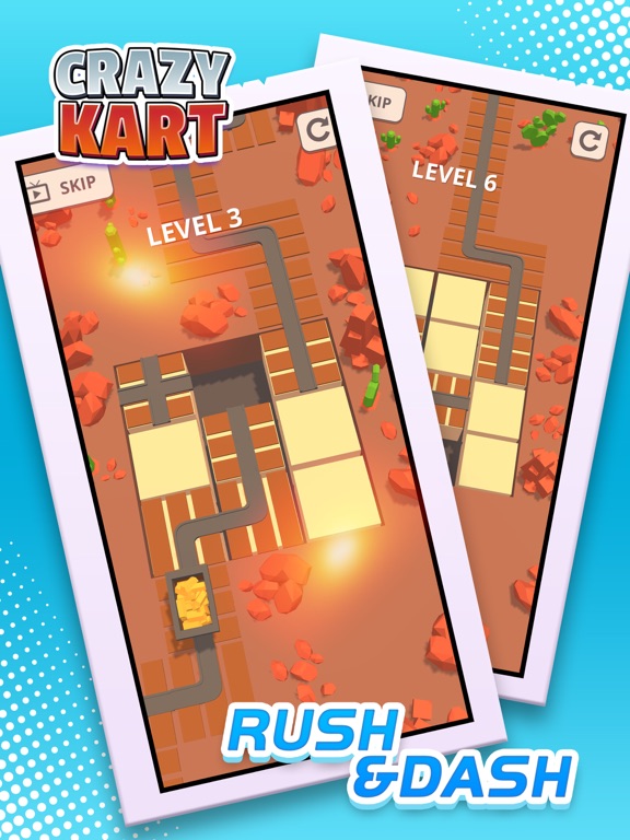 Crazy Kart - A Puzzle Game screenshot 4