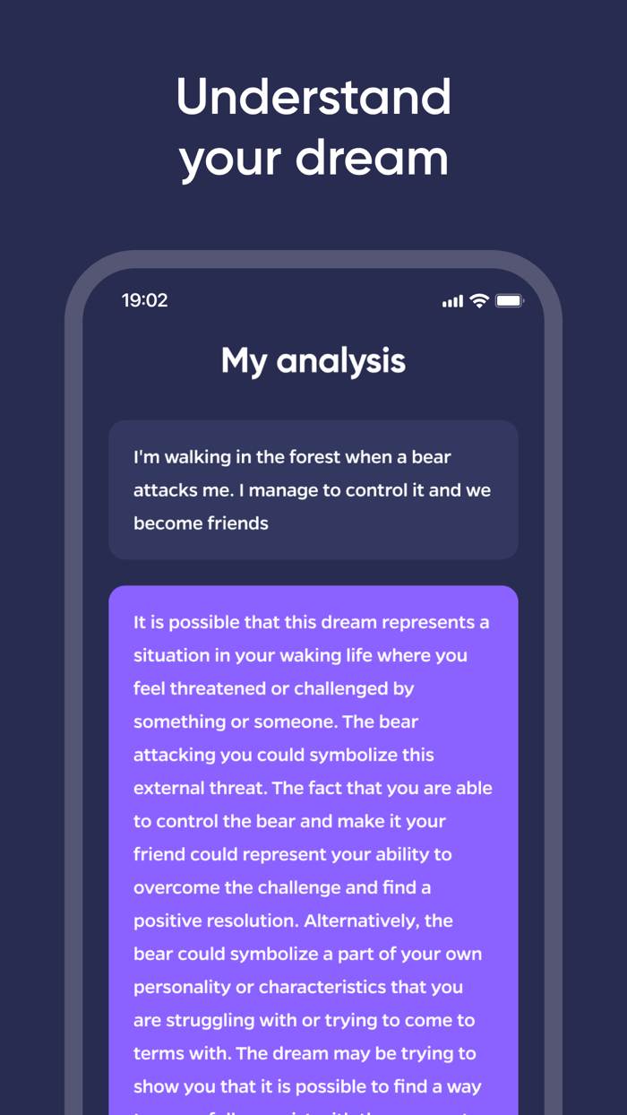 Dreamly - Analyze your dreams