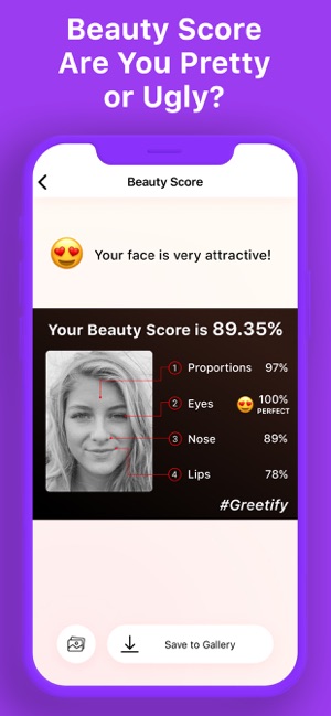 Greetify: Beauty Score(圖1)-速報App