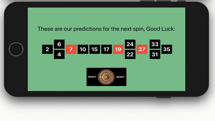 Roulette Numbers Predictor