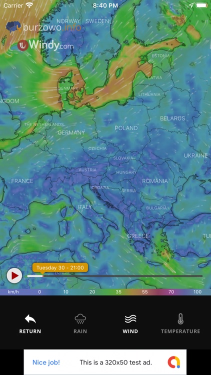 Burzowo.info - lightning map