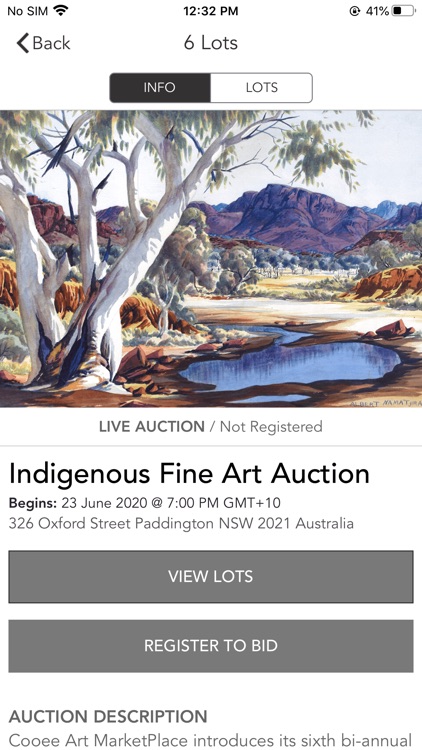 Cooee Art Auctions