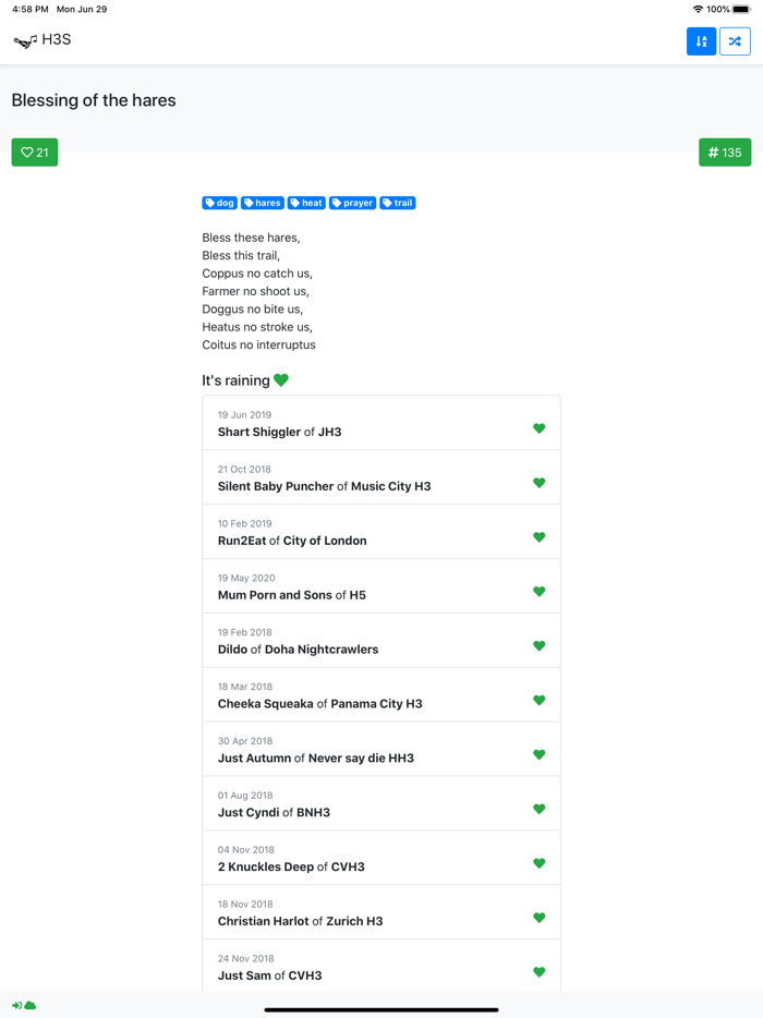 Hash House Harriers Songbook