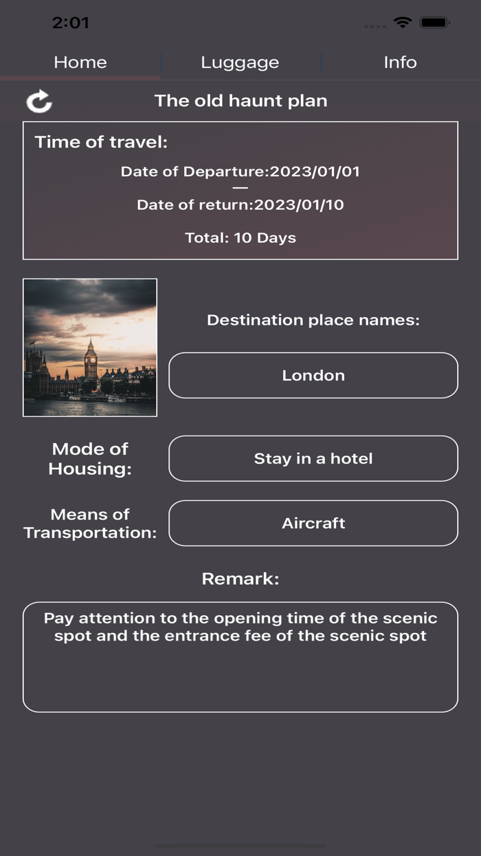 Visit old places again