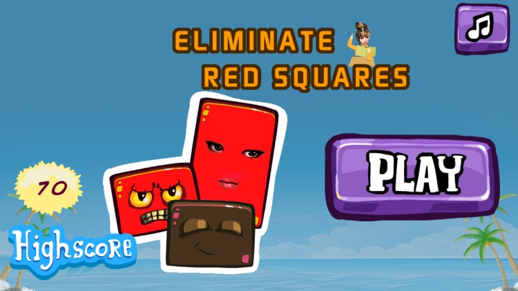 Eliminate red squares