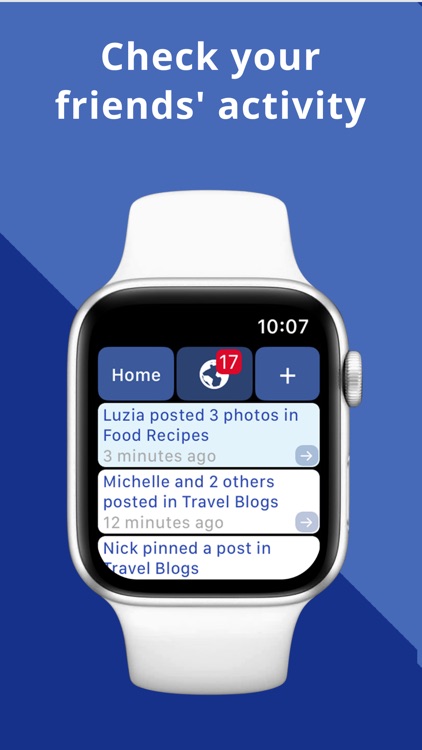 WristWeb for Facebook