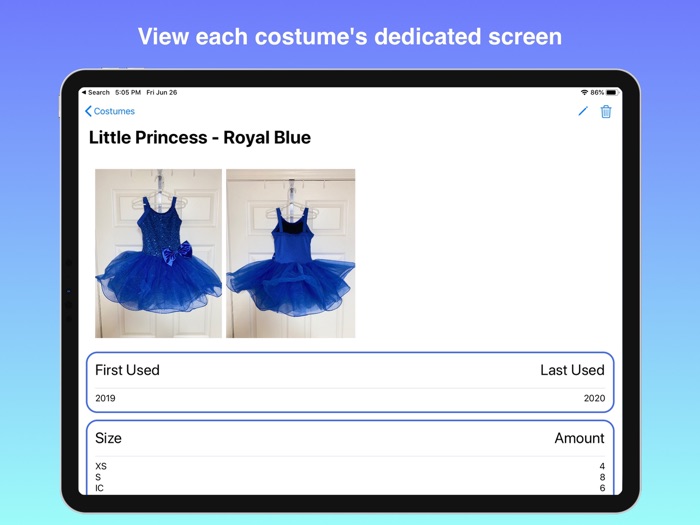 Costumize - Digital Inventory