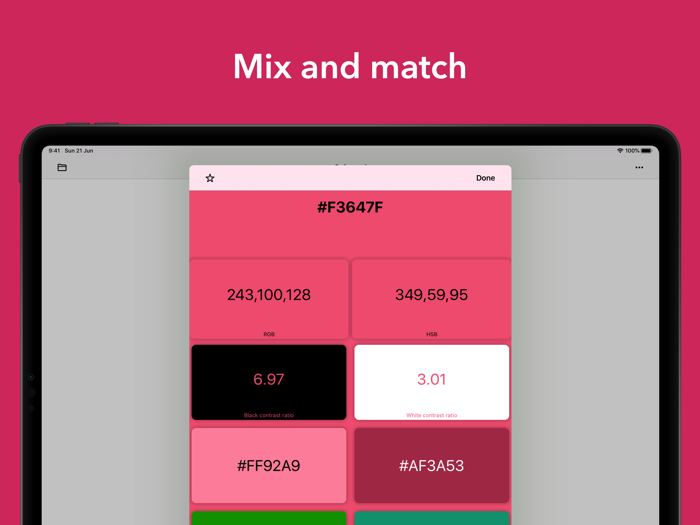 Colorand - Generate palettes