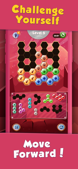 Hexa Block Puzzle, Brain Blast(圖5)-速報App