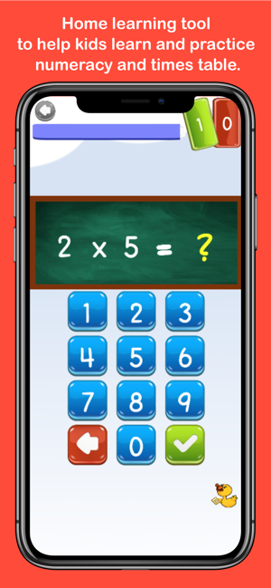 Learn Math:Primary Times Table