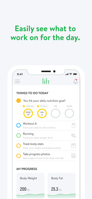 Lift Personal Fitness App(圖1)-速報App