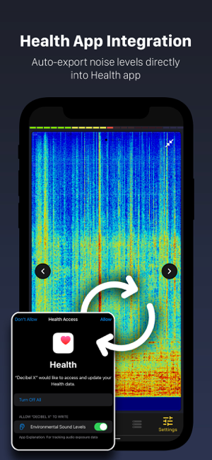 ‎Decibel X:dB Sound Level Meter Screenshot