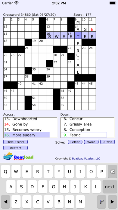 How to cancel & delete Boatload's Daily Crosswords from iphone & ipad 1