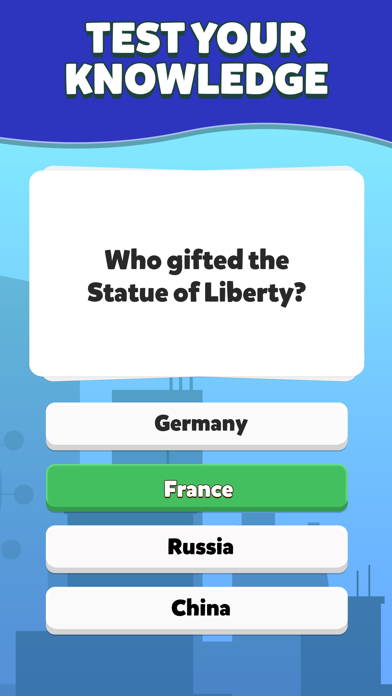 Screenshot from Trivia Crack