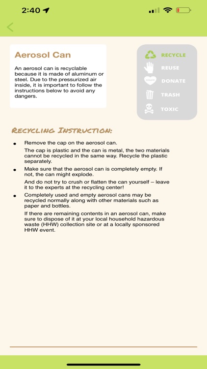 The Recycling Dictionary screenshot-4