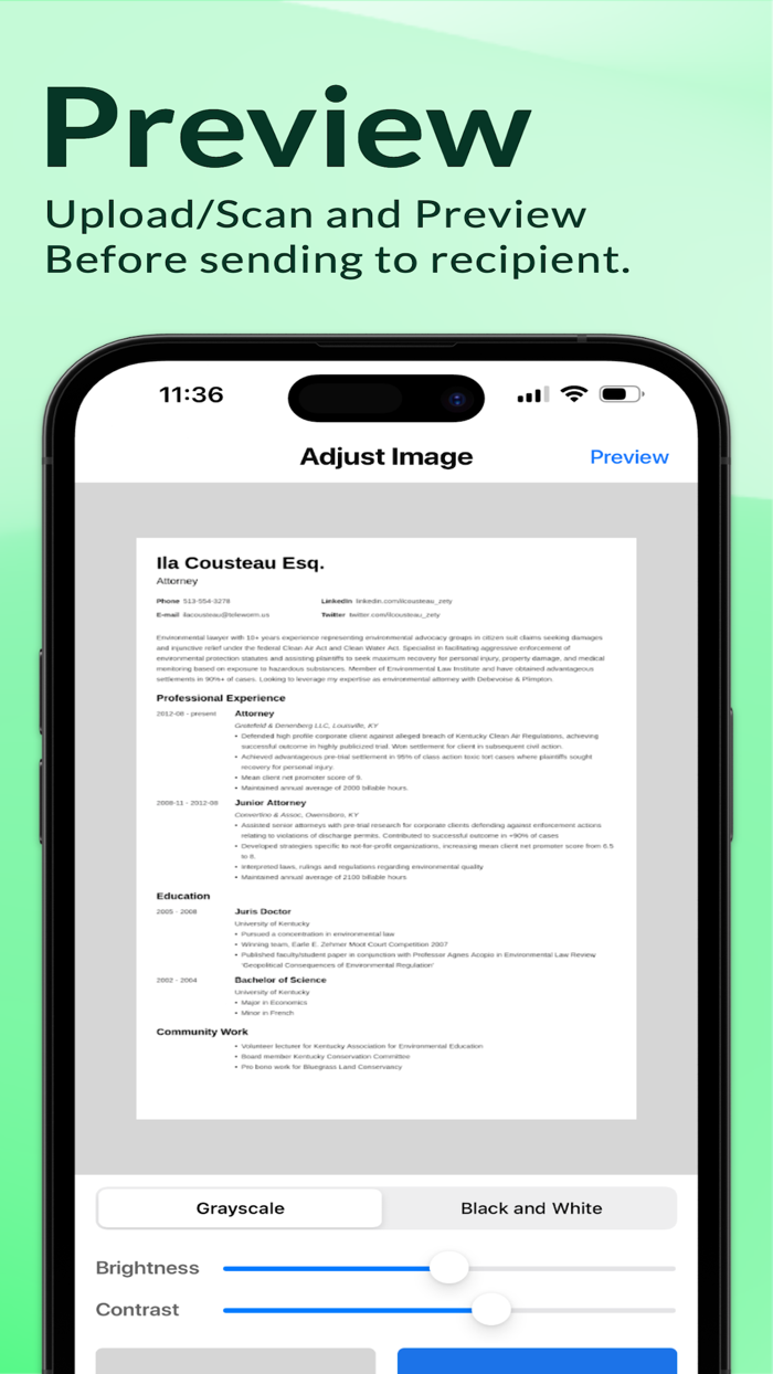 Send Fax From Phone  ad FREE