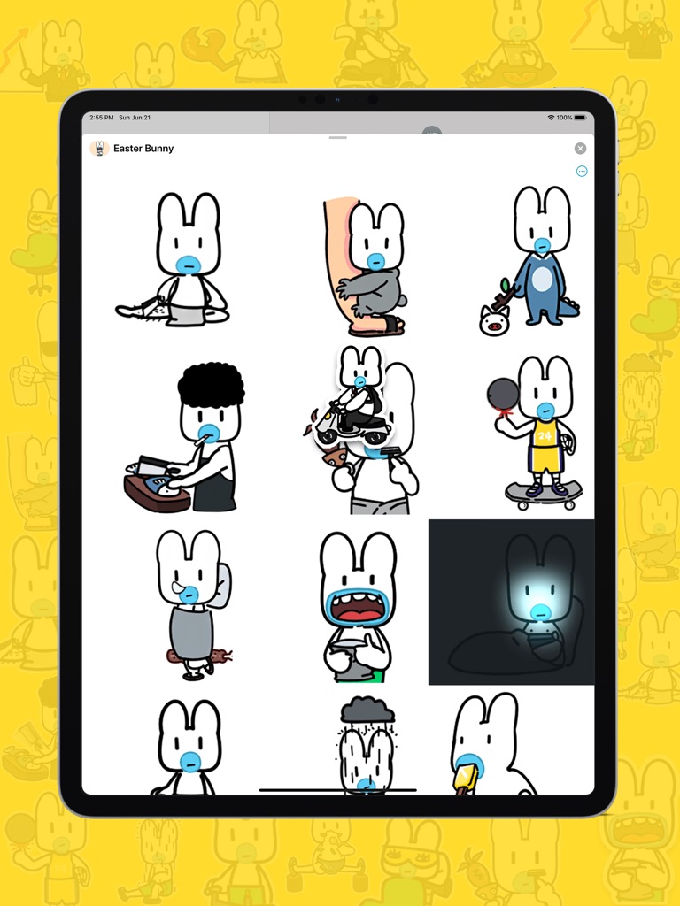 【图】Easter Bunny Animated Stickers(截图3)