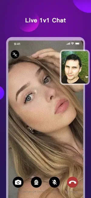 Screenshot 3 Live Talk - meet new friends iphone