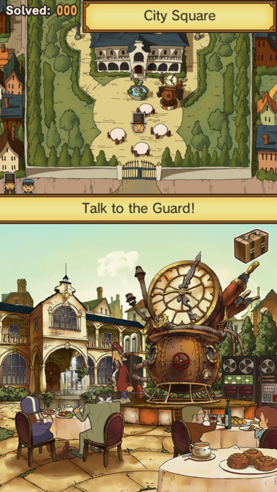 Layton: Unwound Future in HD Screenshots