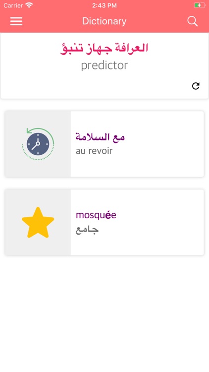 Arabic-French Dictionary