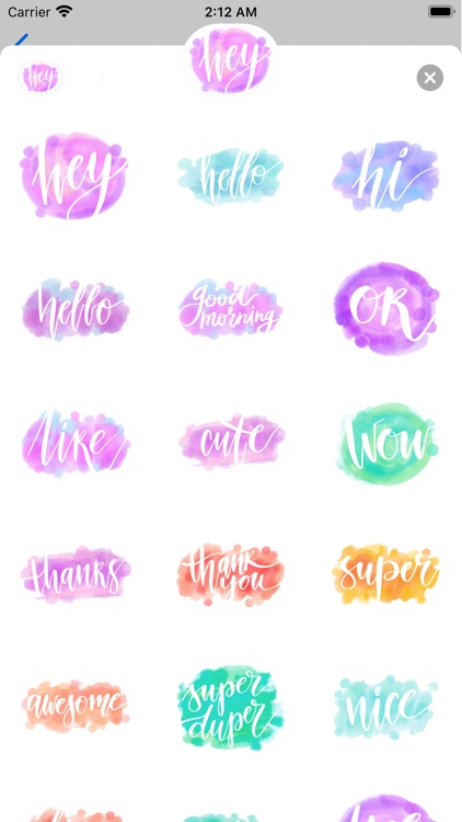 Watercolor Calligraphy! screenshot-3