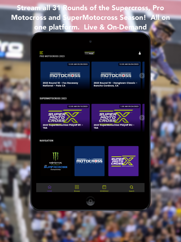 Supermotocross Video Pass