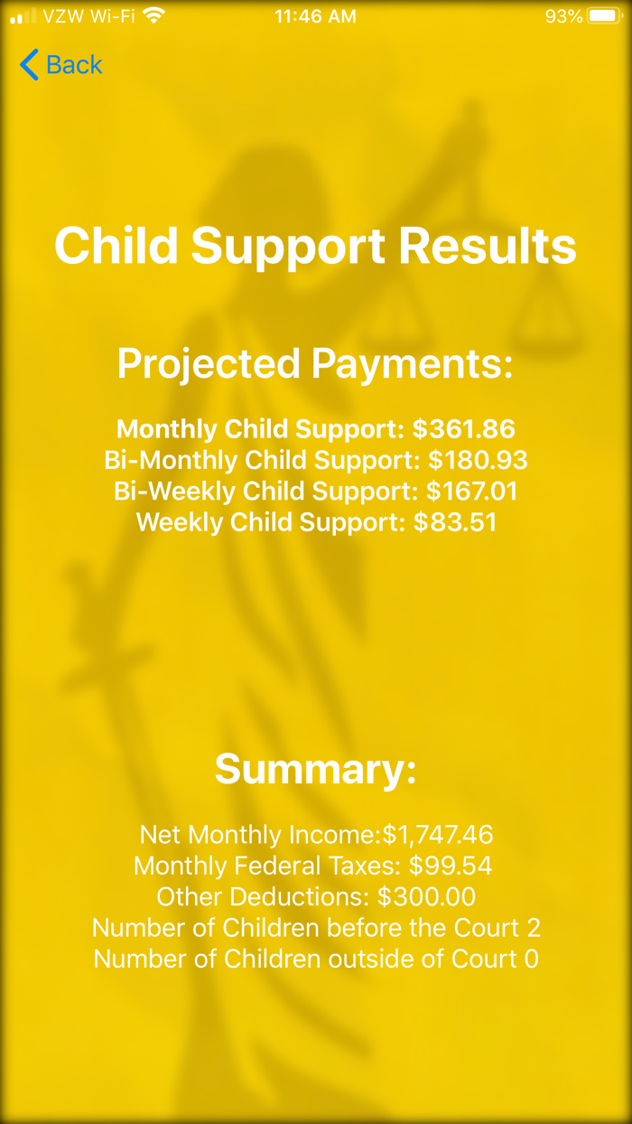Texas Child Support Cal