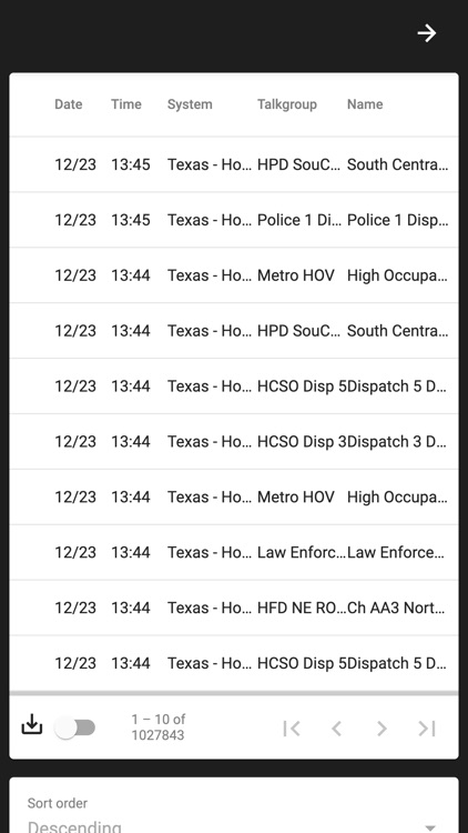 TXWARN Radio Scanner