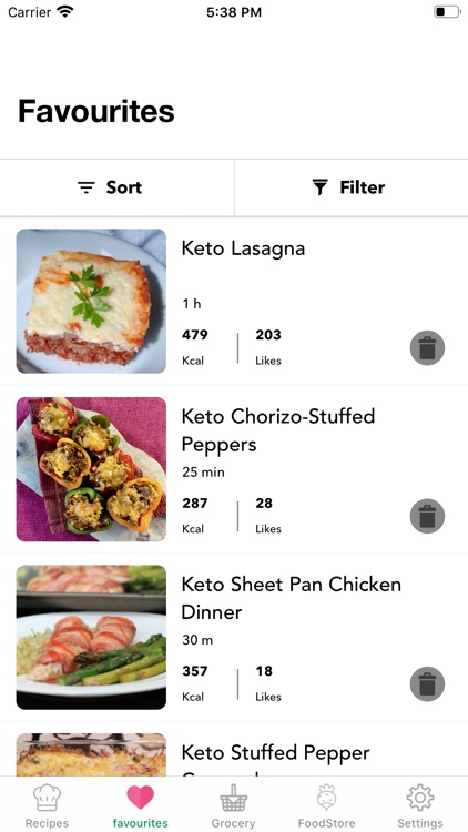 Keto Diet: Weight Loss Recipes screenshot-3