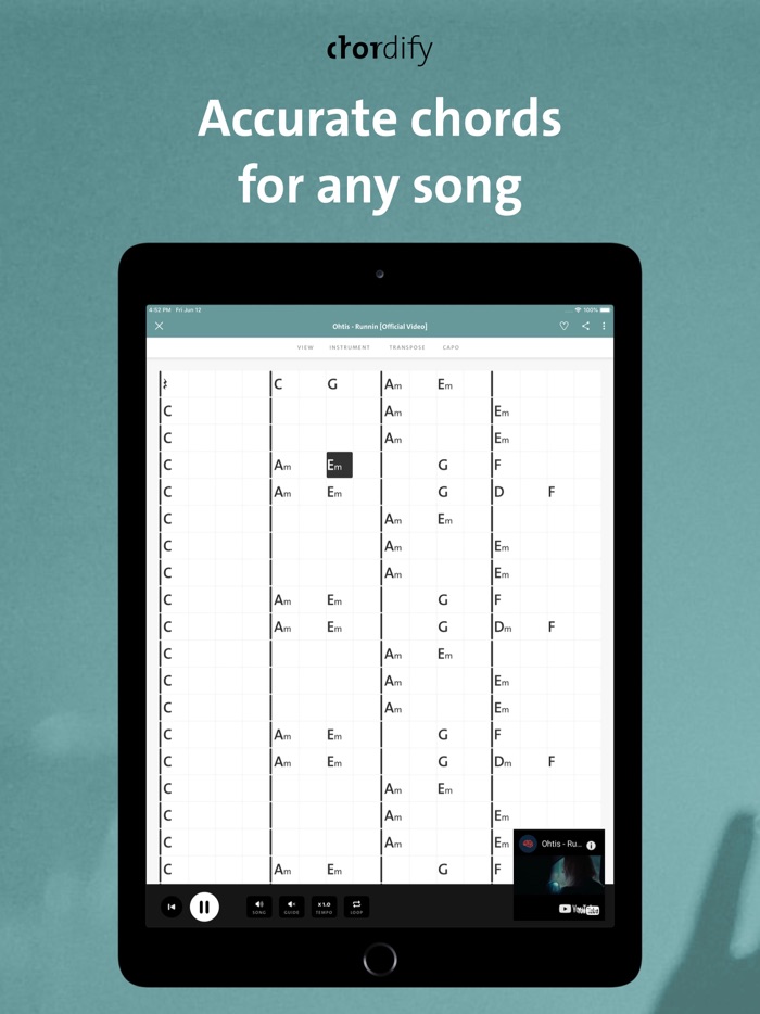 Chordify - Chords for any song