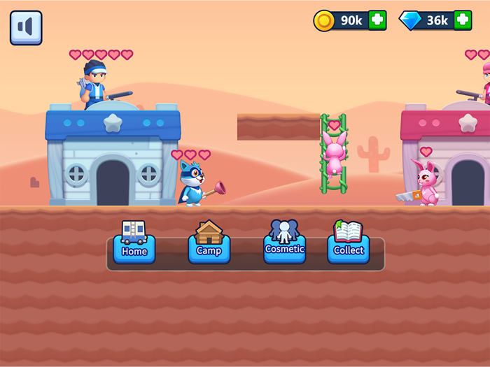 Animal Battle  Defence Game