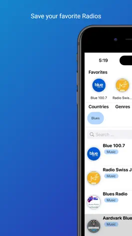 Game screenshot Blues Music Radio Stations FM apk