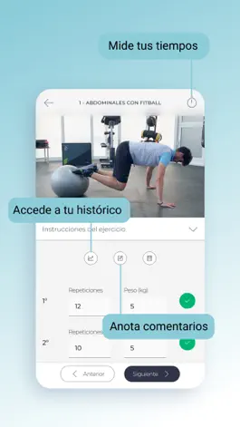 Game screenshot Obyfit Personal Trainer apk