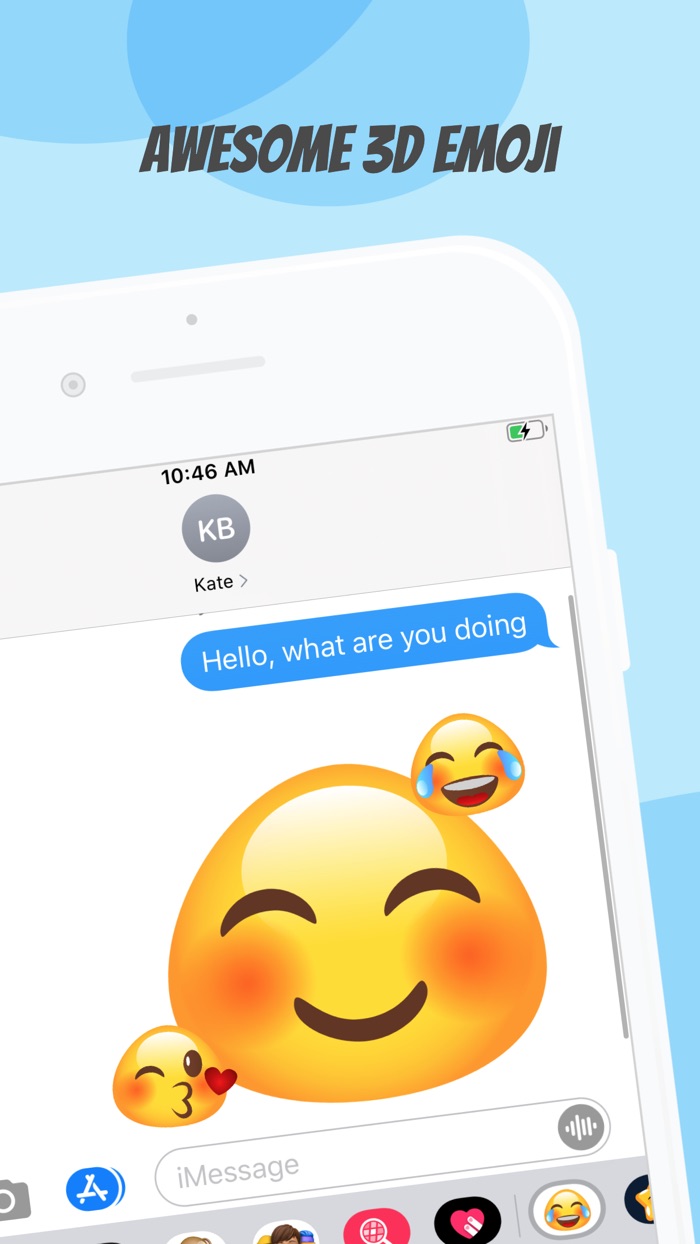 3D Emoji Stickers App