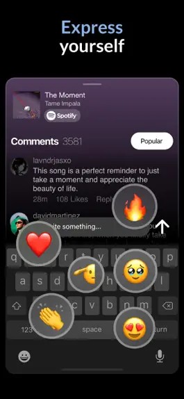 Game screenshot Opiny – Spotify комментарии hack