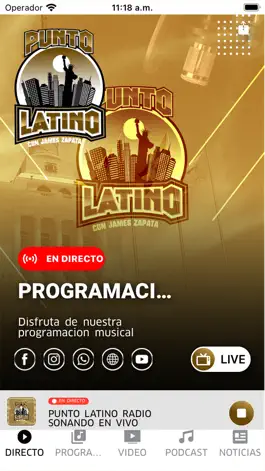 Game screenshot Punto Latino Radio apk