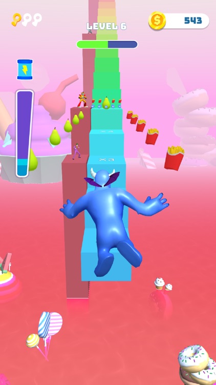 Blue Monster Run screenshot-5