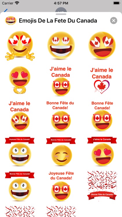 Emojis De La Fête Du Canada screenshot-4